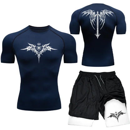 Sportwear compression set for men