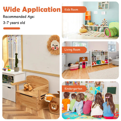 Activity 3-in-1 desk and chair set with toy storage
