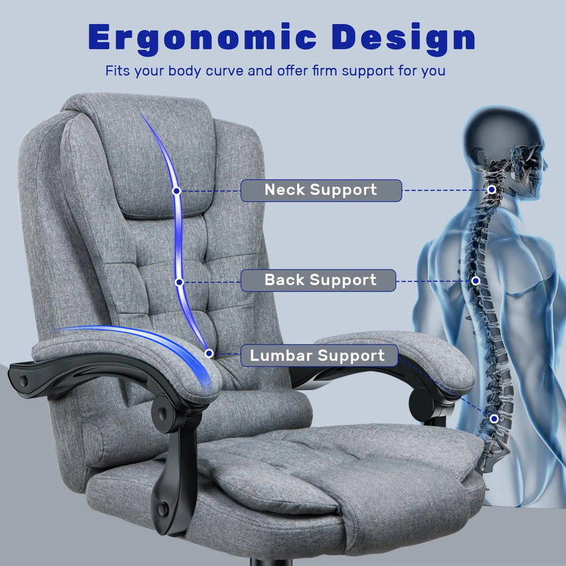 Executive High Back PU Leather Chair