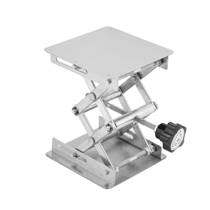 Laboratory lifting stainless steel stand scissor rack