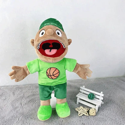40cm jeffy joseph hand puppet plush cosplay toy