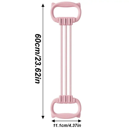 Adjustable fitness resistance band