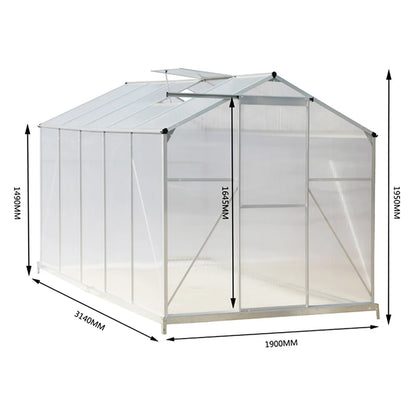 Garden protection adjustable greenhouse