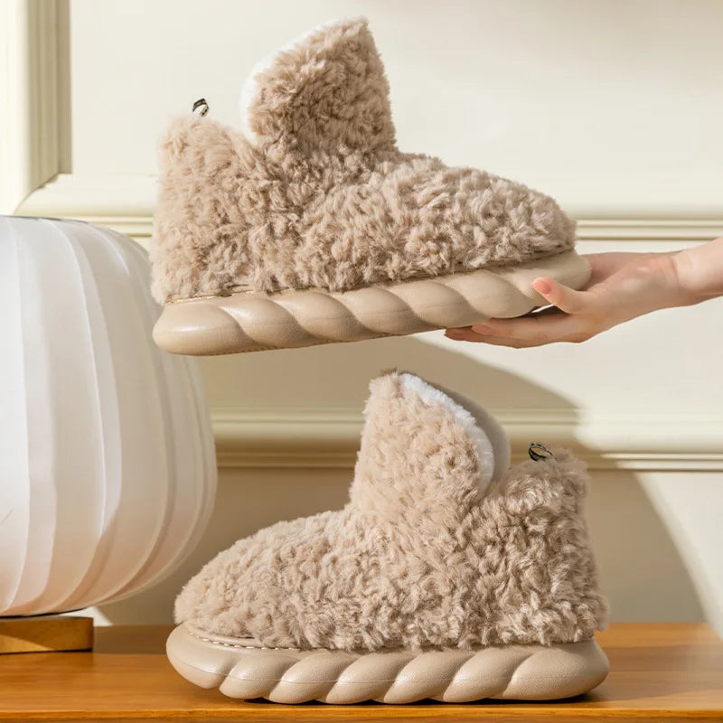 Warm winter women's cotton boot