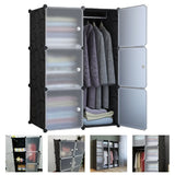 High Capacity Partition Dustproof Wardrobe