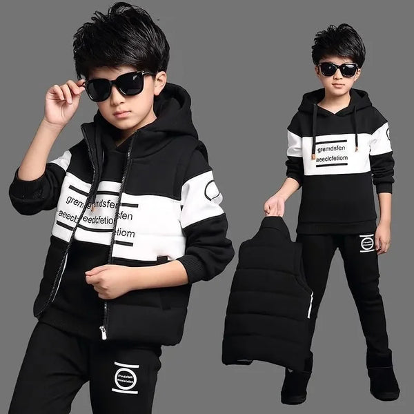 Kid's Warm Clothing Tracksuit