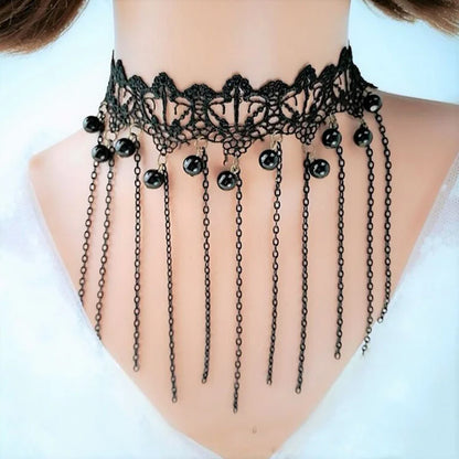 Steampunk Vintage Choker Necklace