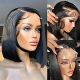 Full Density 13x4 HD Transparent Lace Frontal Wig