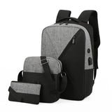3pcs Versatile Trendy Washable Computer Bag