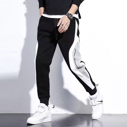 Fashion hip hop drawstring sweatpants