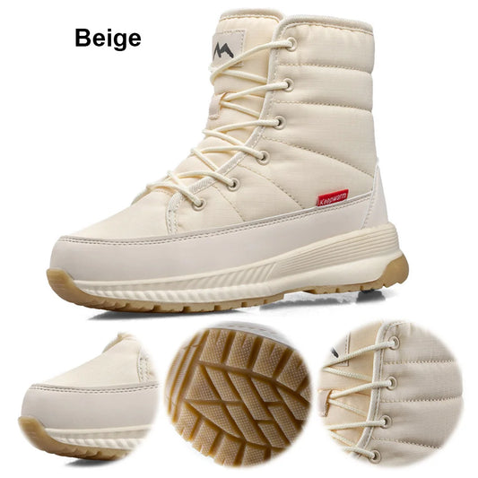 Thick warm winter non-slip boots