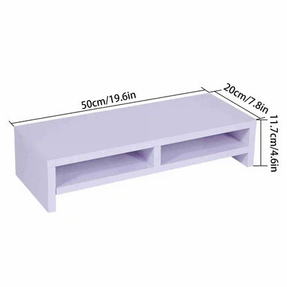 Desktop monitor riser stand