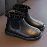 PU Leather Waterproof Winter Kid's Boots