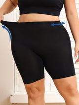 Plus-size Women's Shorts With Tummy Control