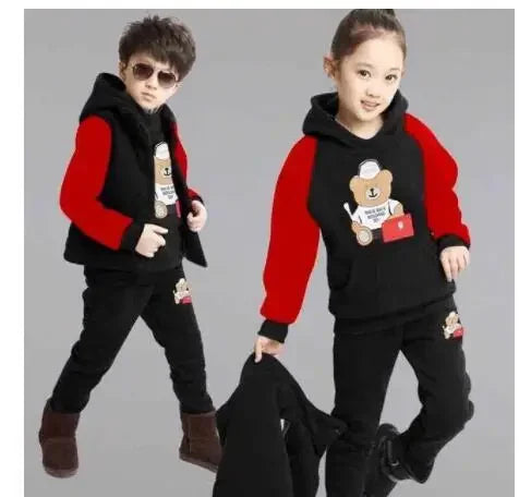 Kid's Warm Clothing Tracksuit