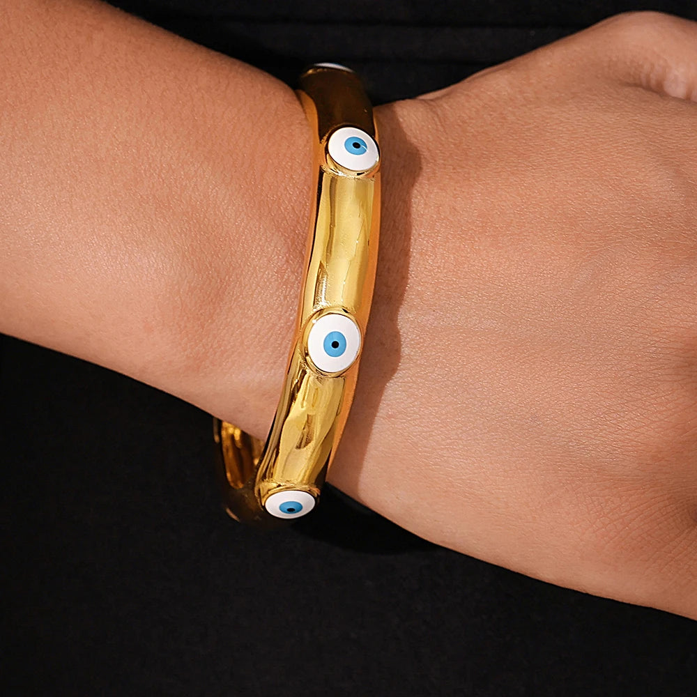 Gold Plated Waterproof Charm Bracelet