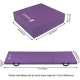 Nonslip PU Leather Yoga Mat - Soft & Foldable | East R Us