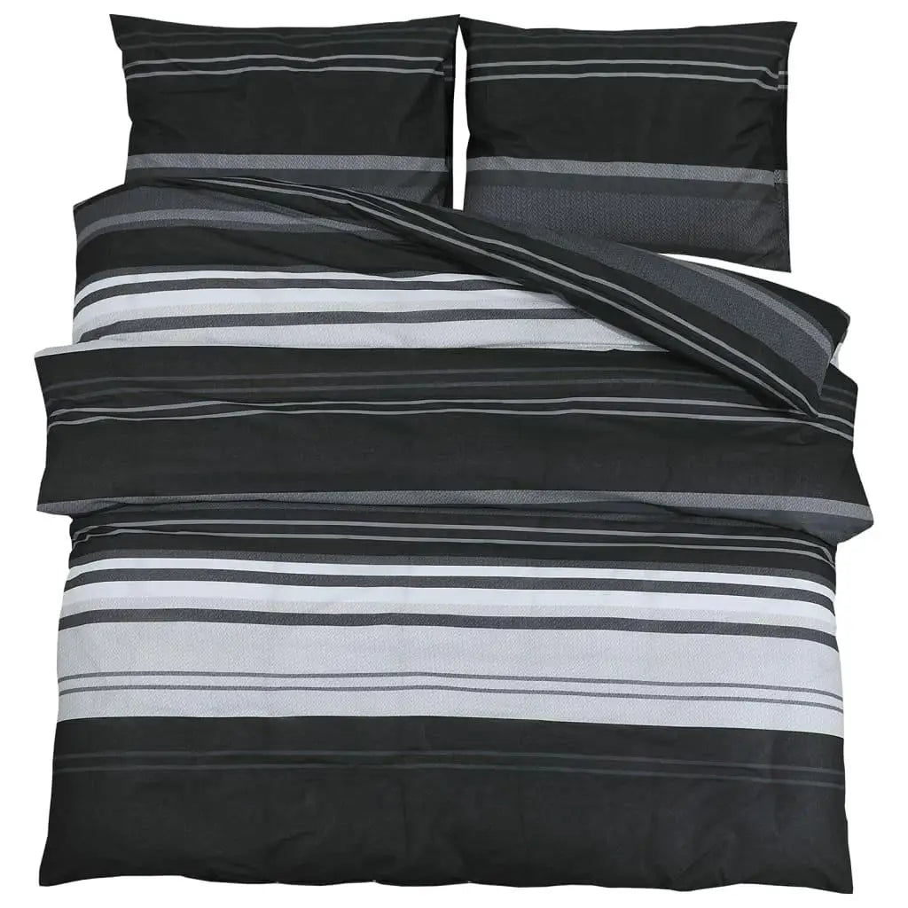 Comfortable stylish cotton duvet cover set