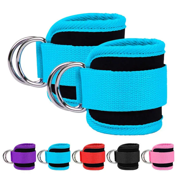 Fitness D-Ring Ankle Straps
