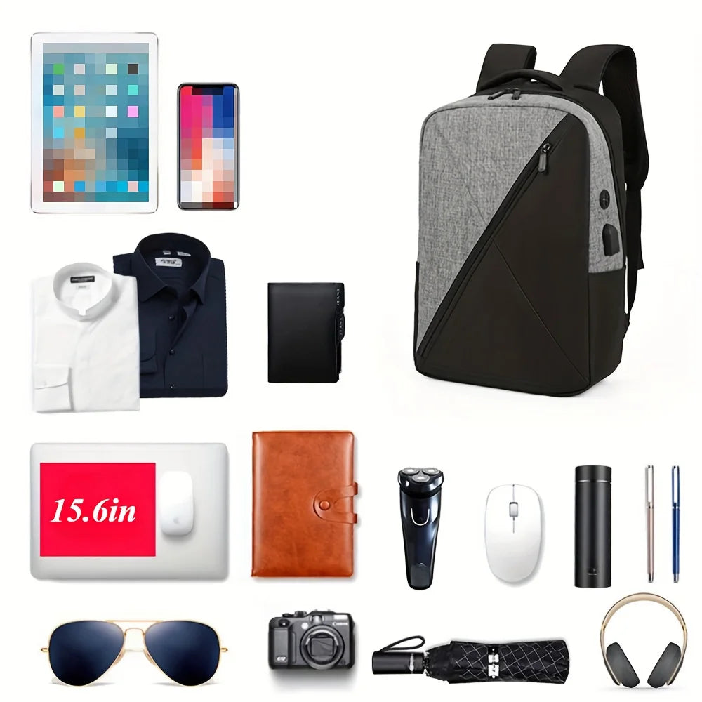 3pcs versatile trendy washable computer bag