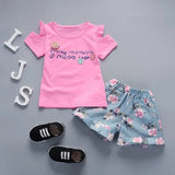 Summer Baby Girls Clothing Set