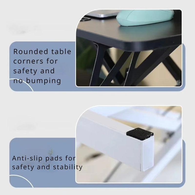 Ultra-Slim Adjustable Standing Desk Riser