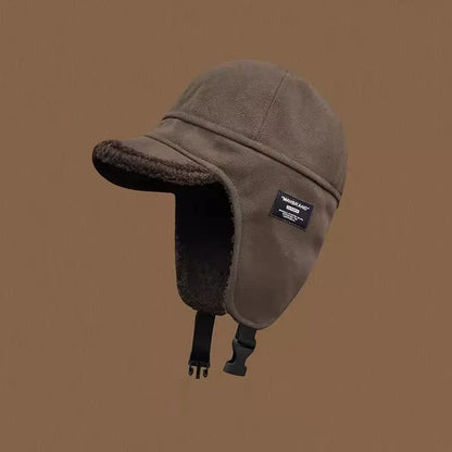 Windproof warm ear protection bomber hats