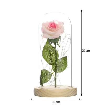 Led rose artificial flowers