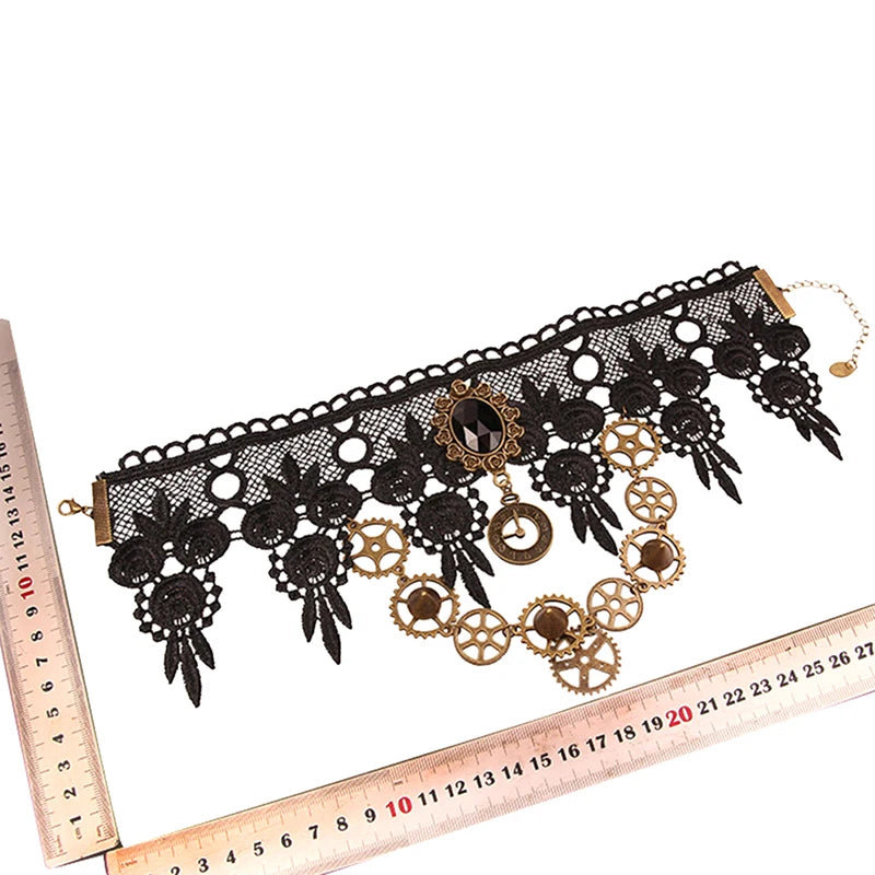 Steampunk Vintage Choker Necklace