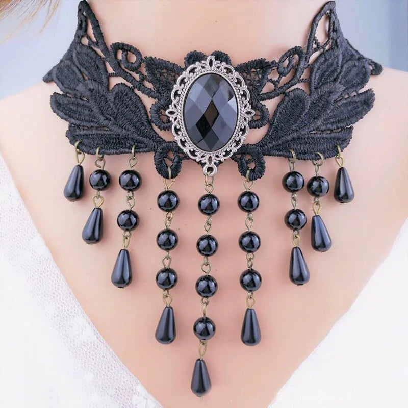 Steampunk Vintage Choker Necklace
