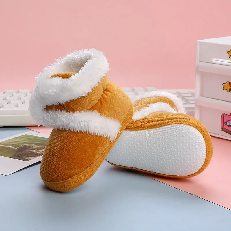 Cute non-slip toddler boots