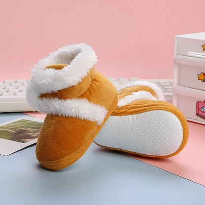 Cute non-slip toddler boots