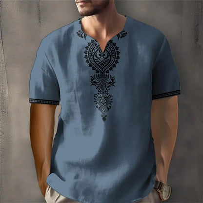 Fashion african dashiki men's culture t-shirt