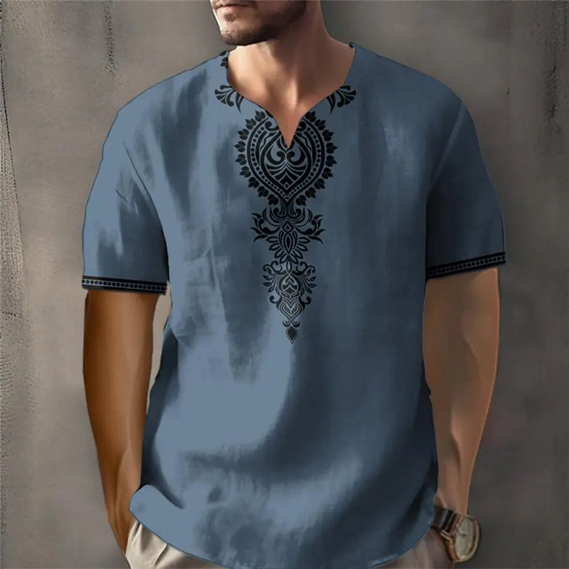 Fashion African Dashiki Men's Culture T-shirt