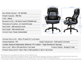 PU Leather Ergonomic Office Chair