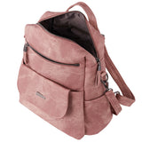 Vintage PU Leather Backpack
