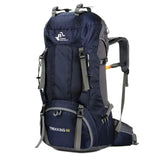 Waterproof Camping Backpack with Rain Cover