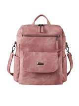 Vintage PU Leather Backpack