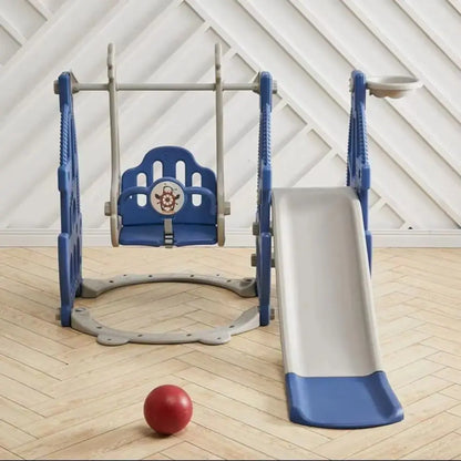 Kids slide climber and swing set