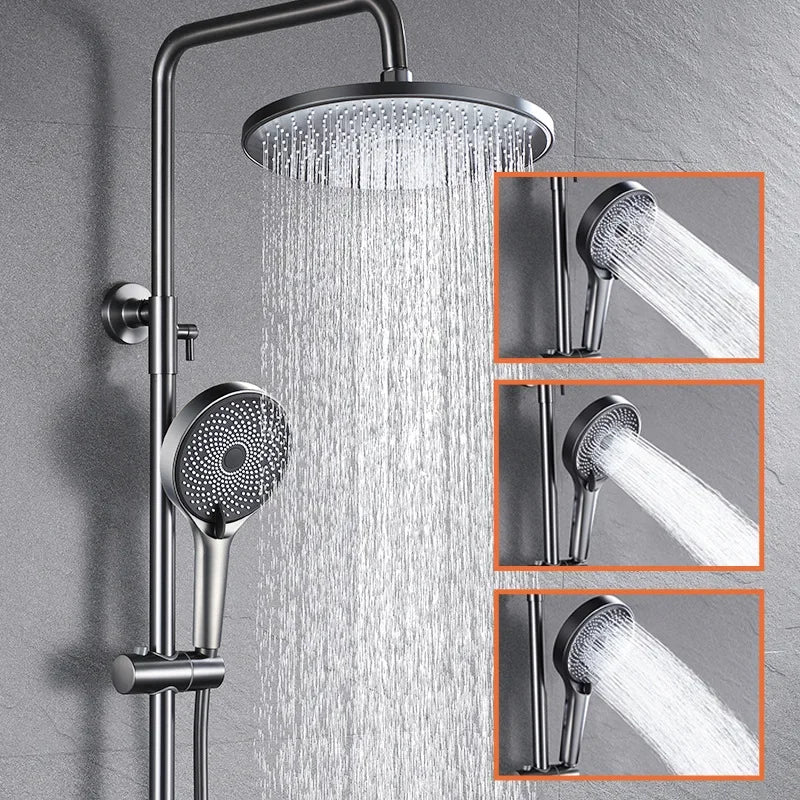 Piano bathroom shower system set