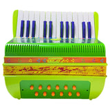 Lightweight 17Keys Button Accordion Toy