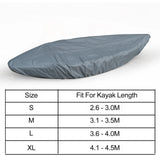 Waterproof UV Resistant Kayak Cover