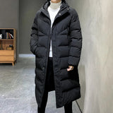 Fashion Long Winter Windbreaker Coat