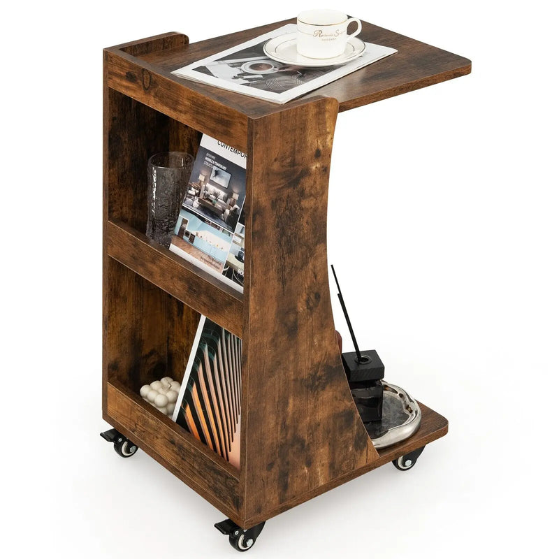 Mobile Sofa Side Laptop Table