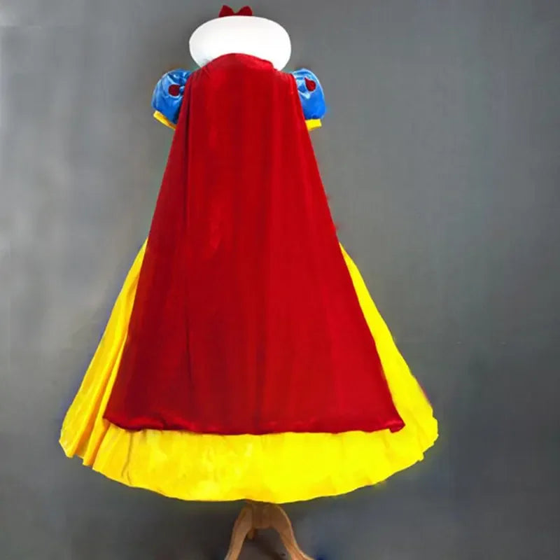 Cartoon princess snow white halloween party costume