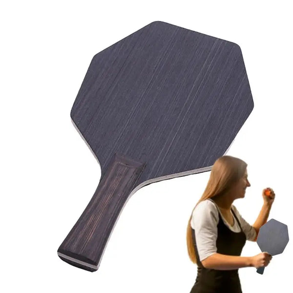 Wood Hexagon Table Tennis Racket