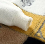 Men's Winter Warm O Neck Plush Sweater