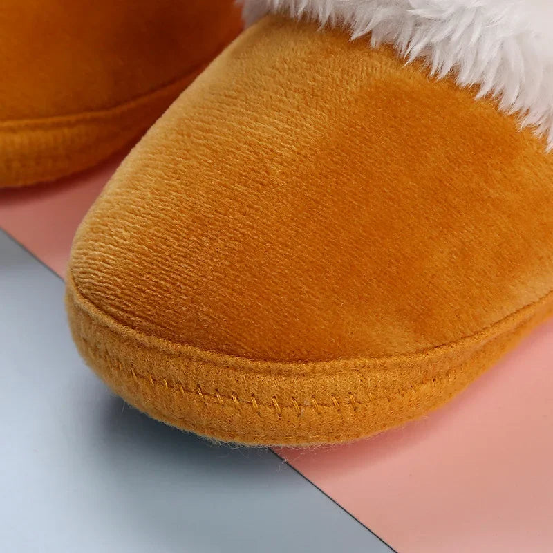 Cute non-slip toddler boots