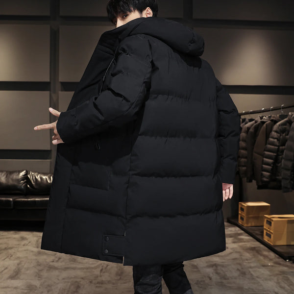 Fashion Thick Warm Long Hooded Coat