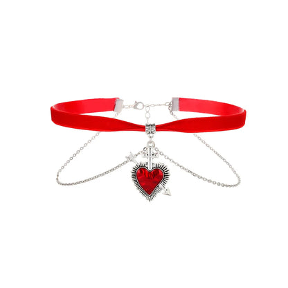 Gothic Style Choker Halloween Necklace